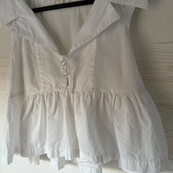 Anthropologie | Maeve | Babydoll Top | Large - Picture 3 of 8